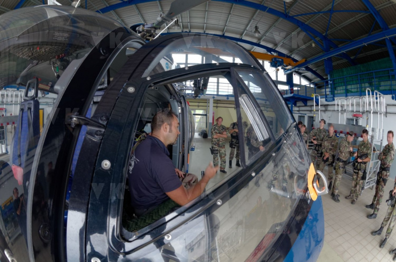 Entrainement aerocordage avec la SAG et le GPI