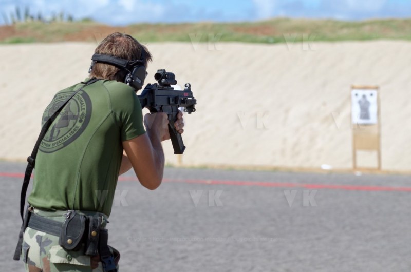 Entrainement au tir avec le GPI