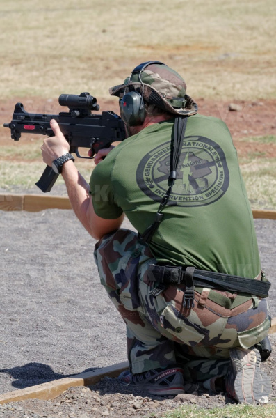 Entrainement au tir avec le GPI