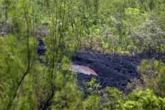 Eruption volcano Piton de la Fournaise La Reunion