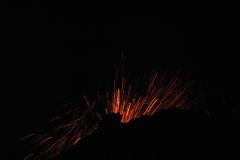Eruption volcano Piton de la Fournaise La Reunion
