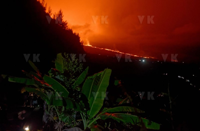 5e eruption au Piton de la Fournaise