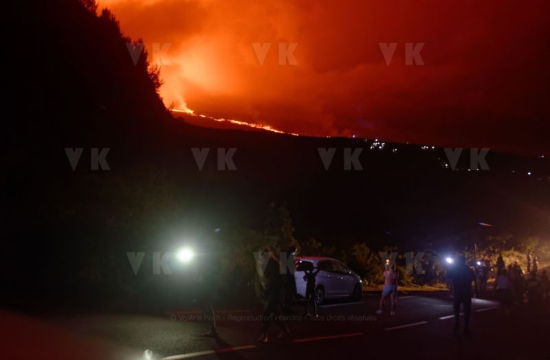 5e eruption au Piton de la Fournaise