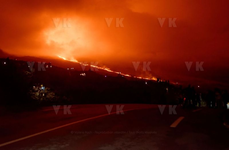 5e eruption au Piton de la Fournaise