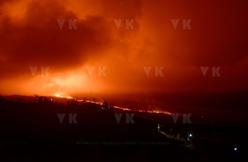 5e eruption au Piton de la Fournaise