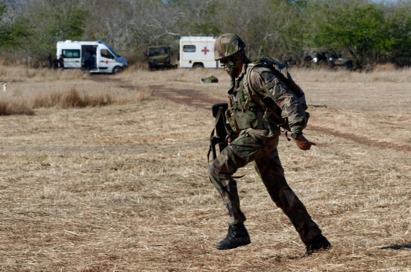 Joint exercise Bizerte 2e RPIMa