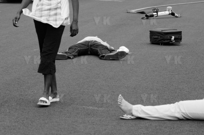 Exercice AIRGEX a l'aeroport de Gillot Roland Garros