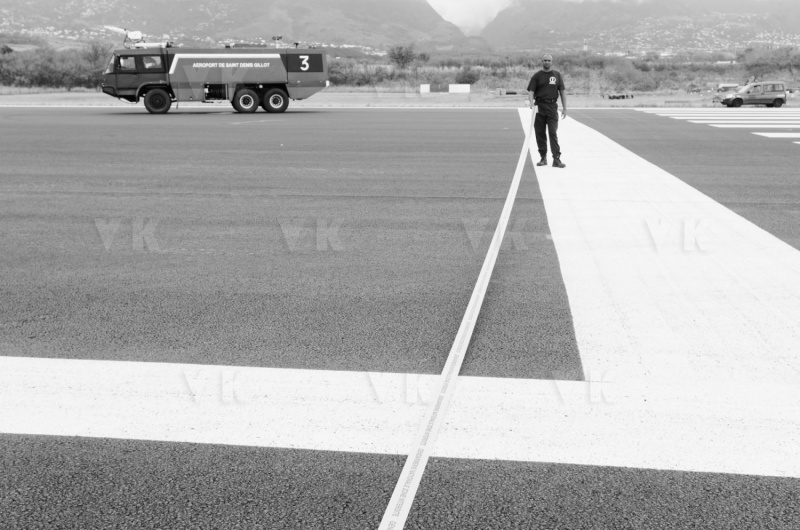 Exercice AIRGEX a l'aeroport de Gillot Roland Garros