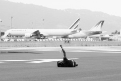Exercice AIRGEX a l'aeroport de Gillot Roland Garros