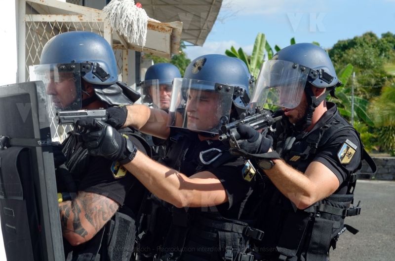 Exercice conjoint antenne GIGN et EGM