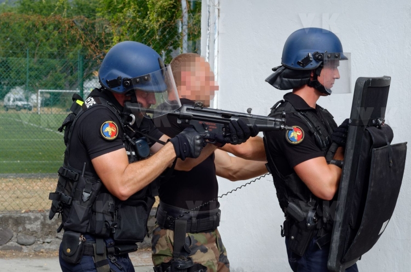 Exercice conjoint antenne GIGN et EGM