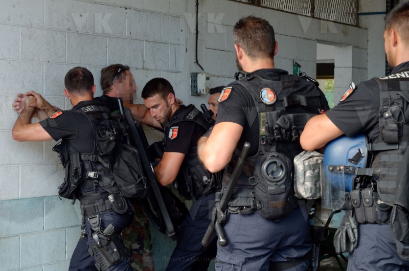 Exercice conjoint antenne GIGN et EGM