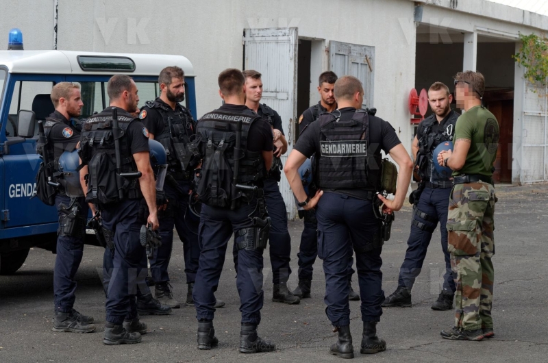 Exercice conjoint antenne GIGN et EGM