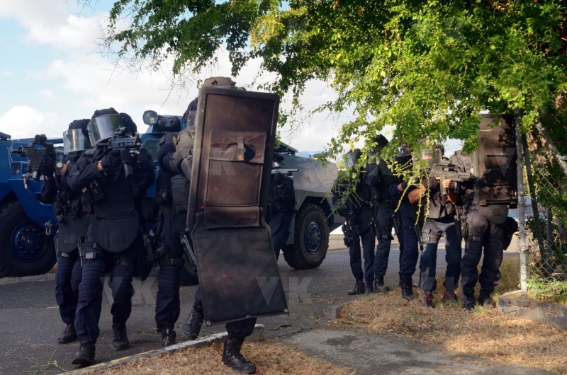 Exercice conjoint antenne GIGN et EGM