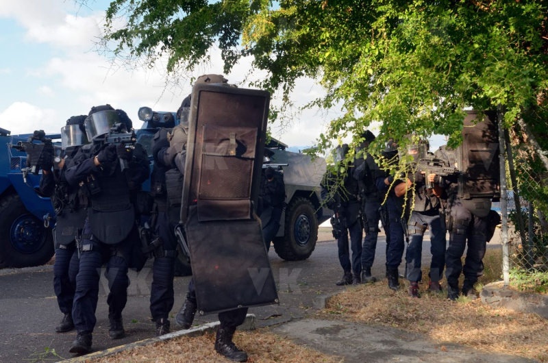 Exercice conjoint antenne GIGN et EGM