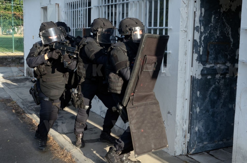 Exercice conjoint antenne GIGN et EGM