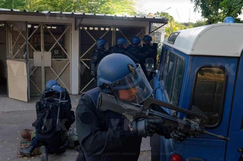 Exercice conjoint antenne GIGN et EGM