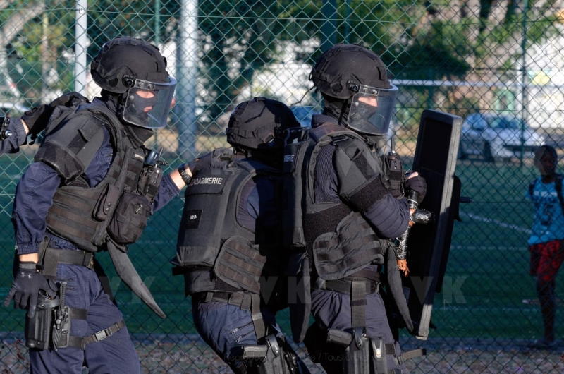 Exercice conjoint antenne GIGN et EGM