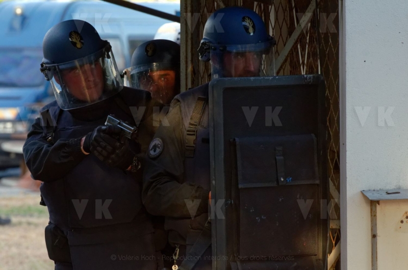 Exercice conjoint antenne GIGN et EGM