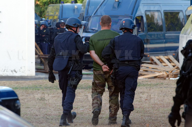Exercice conjoint antenne GIGN et EGM