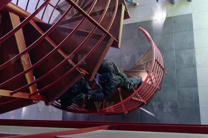 Exercice de contre-terrorisme avec le GPI