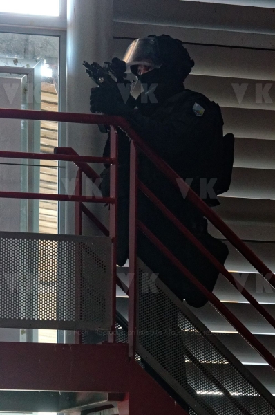 Exercice de contre-terrorisme avec le GPI