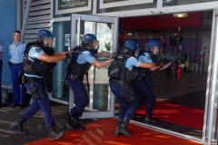 Exercice de contre-terrorisme avec le GPI