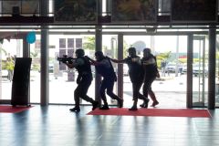 Exercice de contre-terrorisme avec le GPI