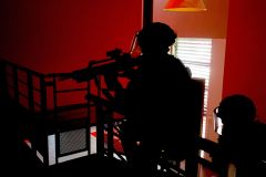 Exercice de contre-terrorisme avec le GPI