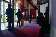 Exercice de contre-terrorisme avec le GPI