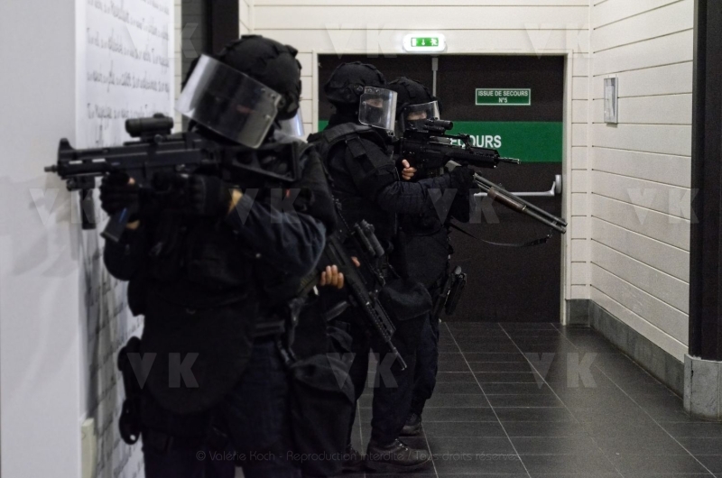 Exercice de contre-terrorisme