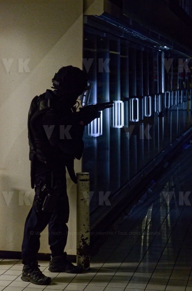 Exercice de contre-terrorisme