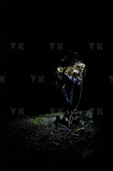 Exercice de secours dans les tunnels de lave du Piton de la Fournaise