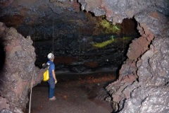 Exercice de secours dans les tunnels de lave du Piton de la Fournaise