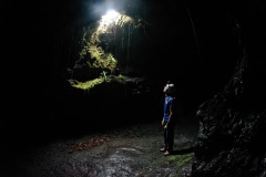Exercice de secours dans les tunnels de lave du Piton de la Fournaise