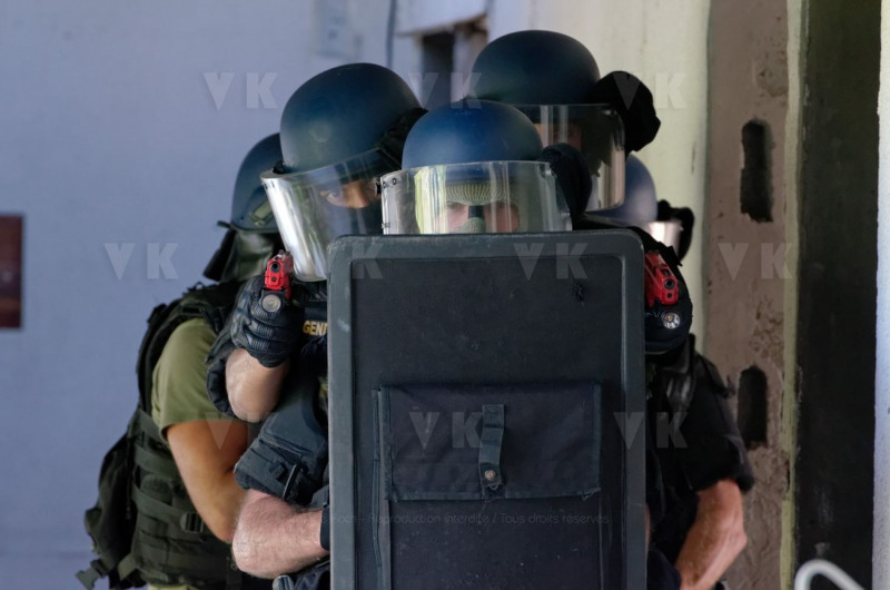 Exercice d'investigation avec le GPI de la Gendarmerie de la Reunion