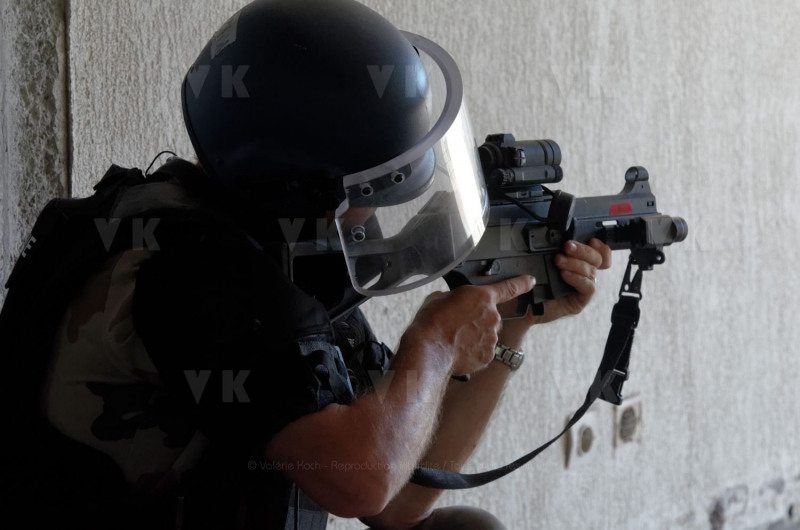 Exercice d'investigation avec le GPI de la Gendarmerie de la Reunion