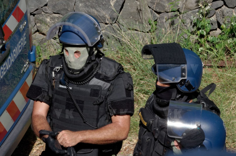 Exercice d'investigation avec le GPI de la Gendarmerie de la Reunion