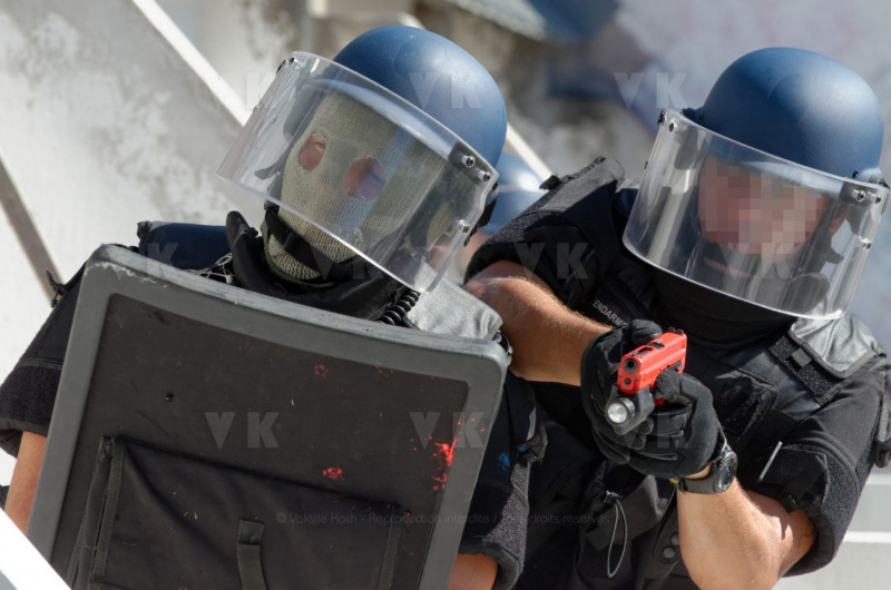 Exercice d'investigation avec le GPI de la Gendarmerie de la Reunion