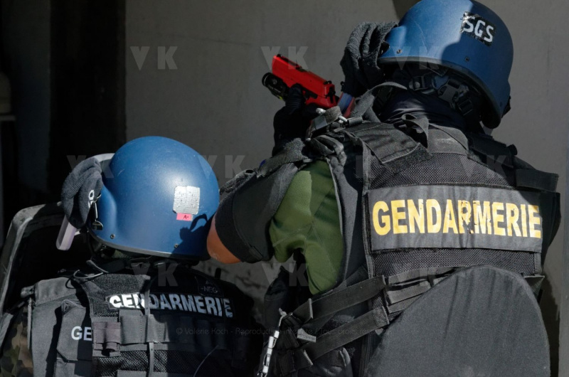 Exercice d'investigation avec le GPI de la Gendarmerie de la Reunion