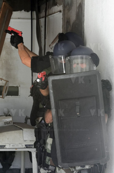 Exercice d'investigation avec le GPI de la Gendarmerie de la Reunion