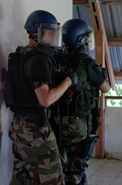Exercice d'investigation avec le GPI de la Gendarmerie de la Reunion