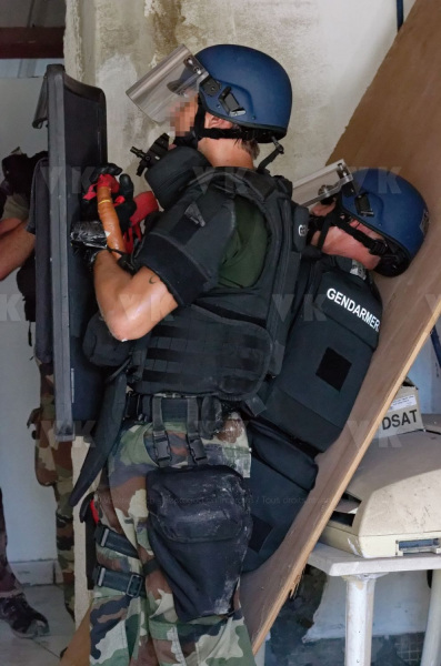 Exercice d'investigation avec le GPI de la Gendarmerie de la Reunion