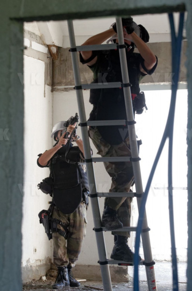 Exercice d'investigation avec le GPI de la Gendarmerie de la Reunion