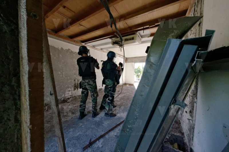 Exercice d'investigation avec le GPI de la Gendarmerie de la Reunion