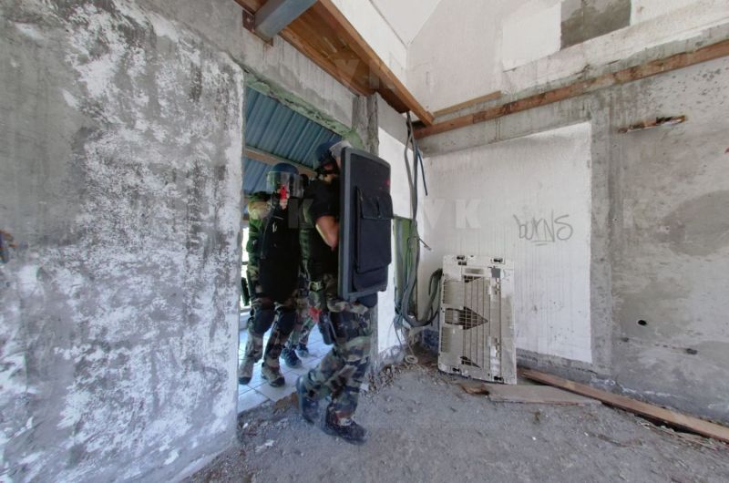 Exercice d'investigation avec le GPI de la Gendarmerie de la Reunion