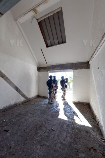 Exercice d'investigation avec le GPI de la Gendarmerie de la Reunion