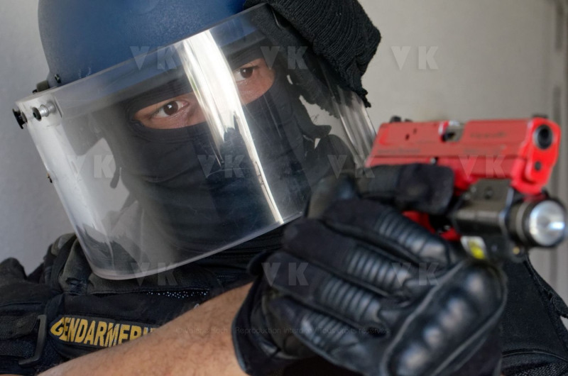 Exercice d'investigation avec le GPI de la Gendarmerie de la Reunion