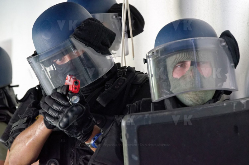 Exercice d'investigation avec le GPI de la Gendarmerie de la Reunion