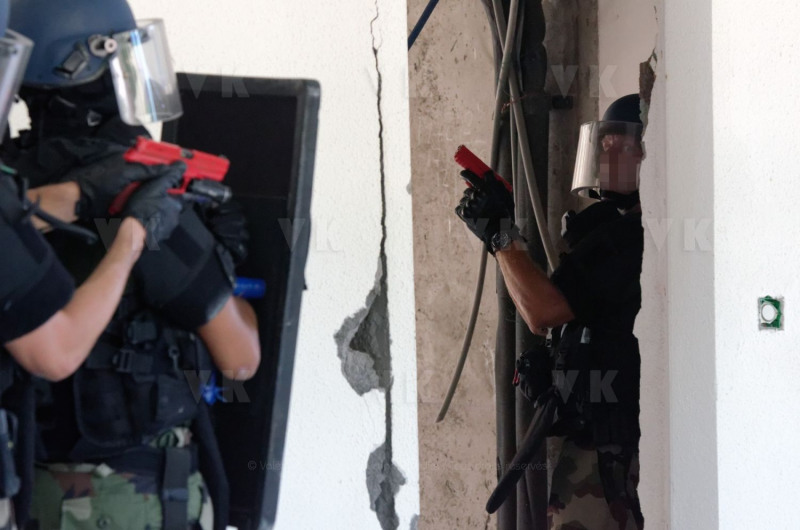 Exercice d'investigation avec le GPI de la Gendarmerie de la Reunion